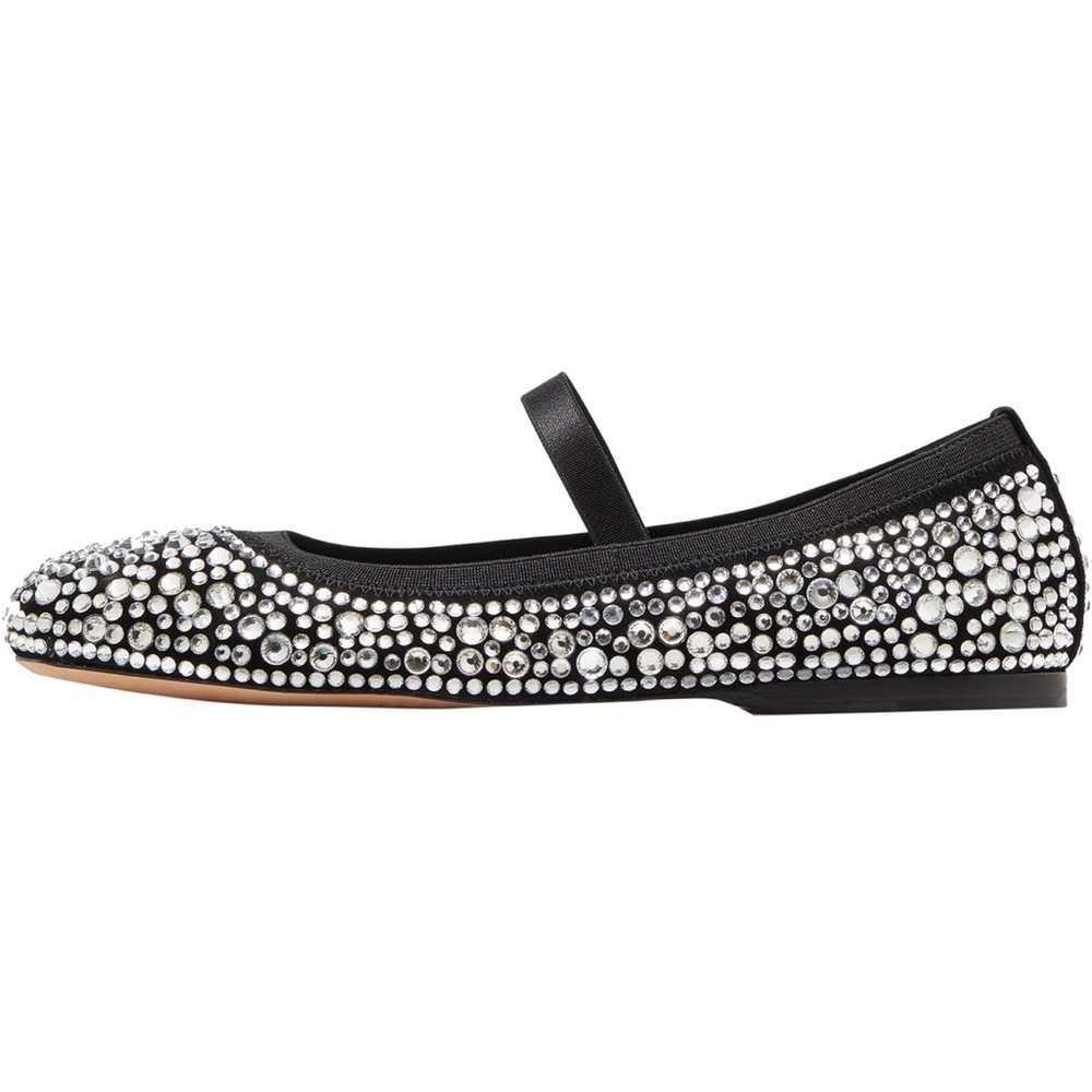 Kate Spade Violette Mary Jane Ballet Flats – Crystal Embellished NIB - Picture 3 of 9